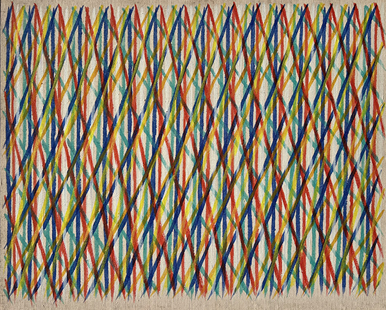 Piero Dorazio 1963
oil on canvas
33 x 41.3 cm 4