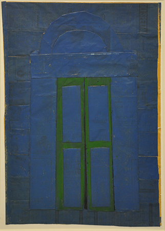 Jannis Kounellis 1966
tecnica mista
60 x 42 cm 2