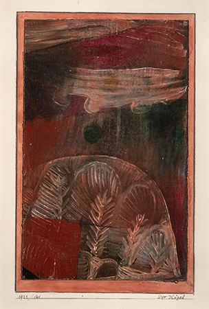 Paul Klee 1922
oil on canvas, pencil and watercolor
25.4 x 16.2 cm 3