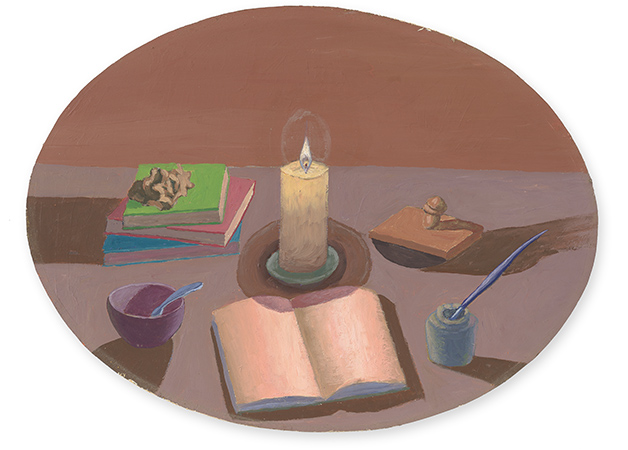 Salvo 1980
oil on panel
30 x 40 cm 1