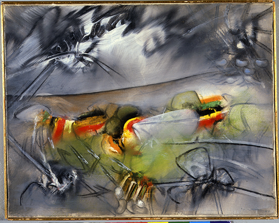 Sebastian Matta 1954
oil on canvas
40.5 x 50.8 cm 1